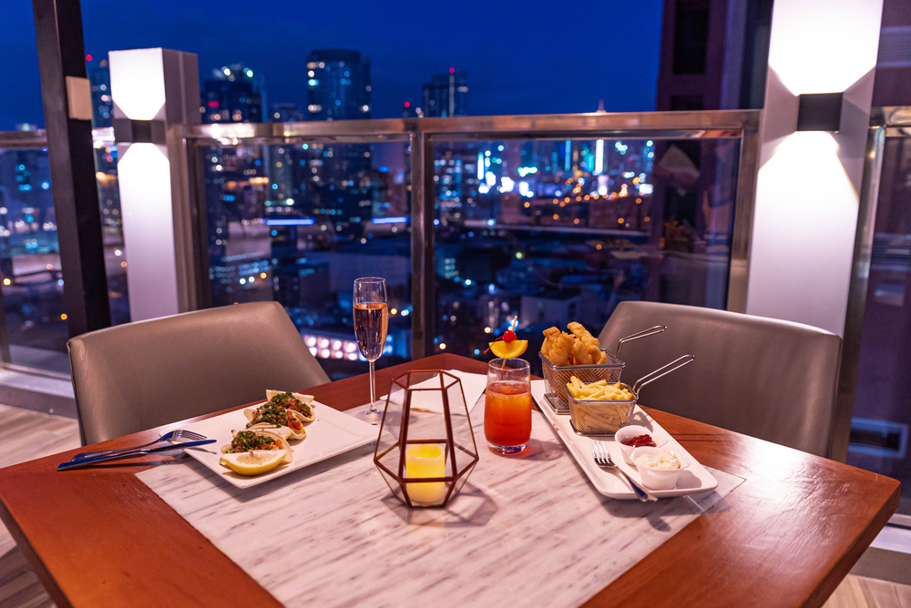 Elegant restaurant in Manila