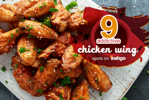 9 addictive chicken wing spots on Eatigo!
