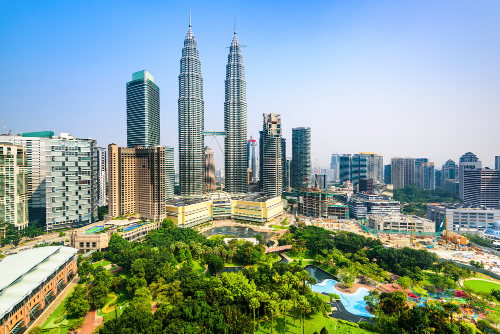 View of the Petronas Twin Towers
